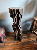 Zuil piedestal hout brutalist pilaar, Ophalen