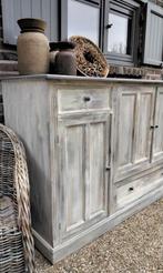 Groot dressoir 210x63x110h., Ophalen, Gebruikt, Met deur(en), Landelijk brocant