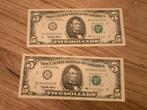1995 $5 Biljetten - Opeenvolgend - UNC?, Postzegels en Munten, Ophalen of Verzenden, Los biljet