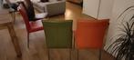 Leren eetkamerstoelen van Goossens!, Huis en Inrichting, Stoelen, Ophalen, Zo goed als nieuw, Vijf, Zes of meer stoelen