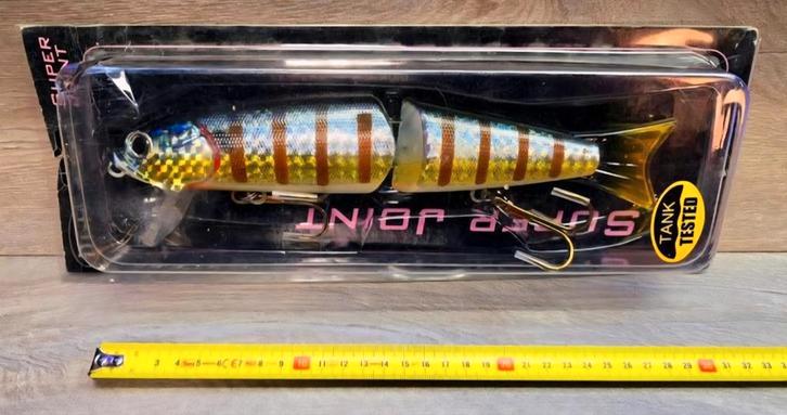 DLT SUPER JOINTED MEGA KUNSTAAS.

Nieuw/ongebruikt in verpak, Watersport en Boten, Hengelsport | Roofvissen, Nieuw, Overige typen