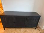 Mooie zwarte kast / tv meubel zo goed als nieuw GRATIS, Ophalen, Zo goed als nieuw, 25 tot 50 cm