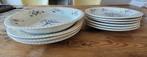 Antieke borden en schaal Boch La louviere, Antiek en Kunst, Ophalen of Verzenden