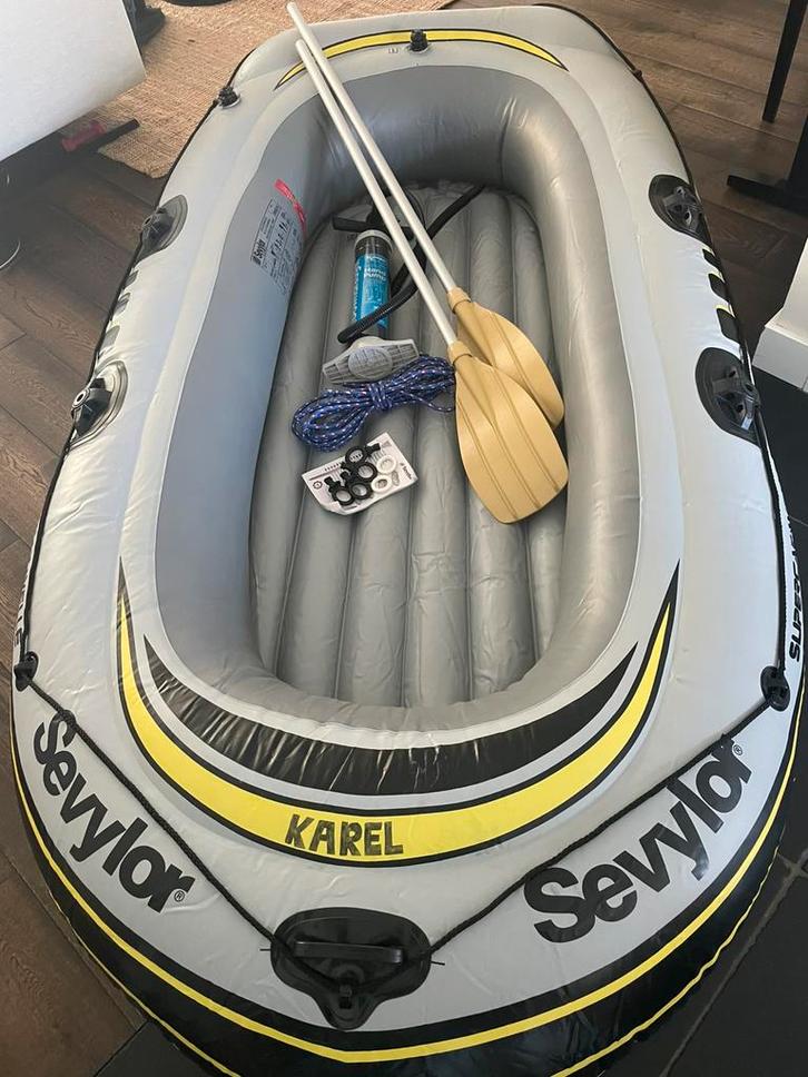 Opblaasboot Sevylor Supercaravelle, Hobby en Vrije tijd, Overige Hobby en Vrije tijd, Zo goed als nieuw, Ophalen