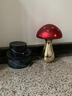 Grote Glazen Paddestoel Kerst Pip studio Vintage, Ophalen, Zo goed als nieuw