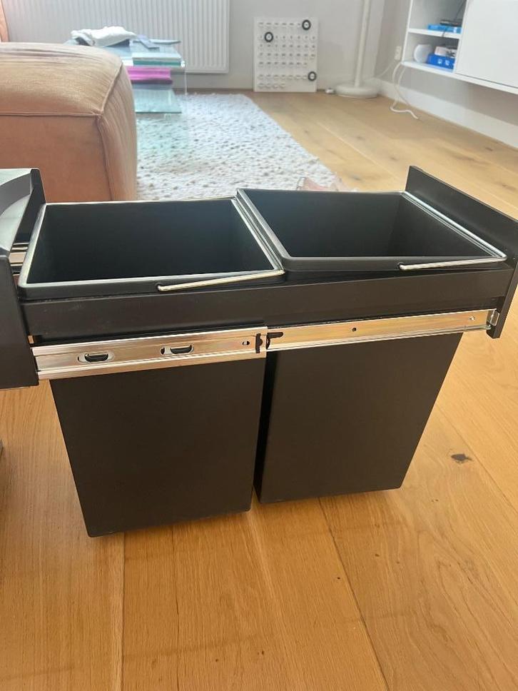 Blanco prullenbak, Huis en Inrichting, Woonaccessoires | Prullenbakken, Nieuw, Kunststof, Minder dan 50 cm, 30 tot 40 liter, Ophalen