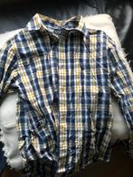 Geruit overhemd Maat M (d26), Ophalen of Verzenden, Zo goed als nieuw, Blauw, Halswijdte 39/40 (M)