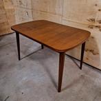 Vintage eettafel uitschuifbaar jaren 60, Huis en Inrichting, Tafels | Eettafels, Ophalen