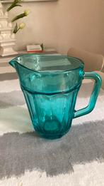 Turquoise waterkan.Nieuw, Verzenden, Zo goed als nieuw