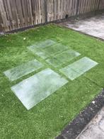 Glasplaten, Doe-het-zelf en Verbouw, Ophalen, Gebruikt, Minder dan 80 cm, 80 tot 120 cm