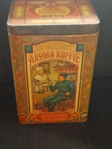 Vintage Douwe Egberts Aroma Koffie Blik beschikbaar voor biedingen