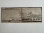 O U D Het dorp Meliskerke in Walcheren 1745, Ophalen of Verzenden