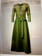 Mother of the bride / feestjurk maat 38 kleur: olijfgroen, Kleding | Dames, Gelegenheidskleding, Maat 38/40 (M), Galajurk, Ophalen of Verzenden