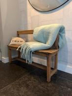 Teak houten schoolbankje, Ophalen, Zo goed als nieuw