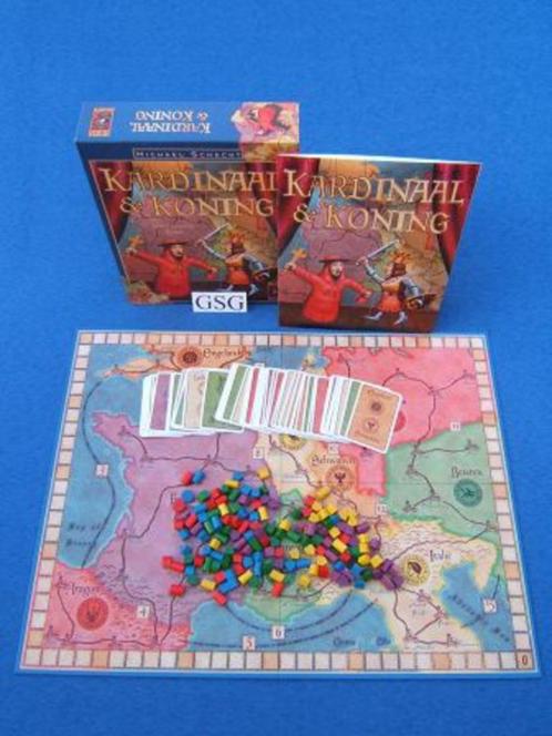 Kardinaal & koning nr. 999-KAR01-02, Hobby en Vrije tijd, Gezelschapsspellen | Bordspellen, Zo goed als nieuw, Ophalen of Verzenden