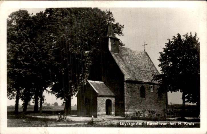 Luyksgestel - Kapel H. Kruis, Verzamelen, Ansichtkaarten | Nederland, Gelopen, Noord-Brabant, Voor 1920, Ophalen of Verzenden