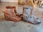 2 paar Enkellaarzen compania maria botas, maat 38, Kleding | Dames, Schoenen, Zwart, Ophalen of Verzenden, A, A