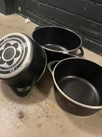 Koekenpannen set - diverse maten, Huis en Inrichting, Keuken | Potten en Pannen, Ophalen, Gebruikt, Aluminium, Koekenpan of Braadpan