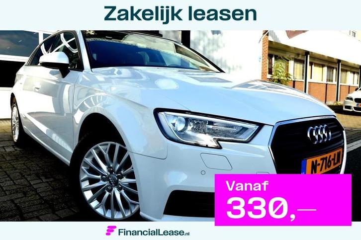 Audi A3 Sportback 1.6 TDI S-tronic PDC/LMV18/LEER/NAVI/PANO, Auto's, Audi, Bedrijf, Lease, Financial lease, A3, ABS, Achteruitrijcamera