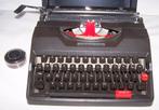 Prachtige zwarte Torpedo (Remington)10/50 typemachine. Nwst, Diversen, Typemachines, Ophalen of Verzenden, Zo goed als nieuw