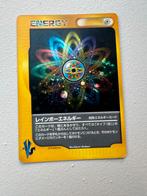 Rainbow Energy Holo VS 2001 Japanse Pokemon Kaart, Ophalen of Verzenden, Gebruikt, Losse kaart, Foil