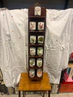 Vintage Japans theeservies met rek, Overige kleuren, Aardewerk of Porselein, Ophalen of Verzenden, Zo goed als nieuw