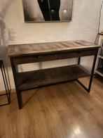 Sidetable Riviera Maison Shelter Island, Ophalen, 25 tot 50 cm, Rechthoekig, 100 tot 150 cm