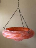 Grote Murano glazen hang bloempot of lamp, Ophalen