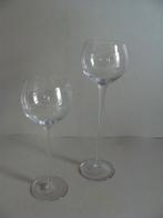 Glazen op hoge steel voet, Ophalen of Verzenden