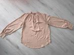 H&M Blouse polka dot Maat 36, Kleding | Dames, Ophalen, Zo goed als nieuw, Maat 36 (S), Beige