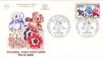 Frankrijk. FDC 1969 met Mi. 1664, Onbeschreven, Europa, Verzenden