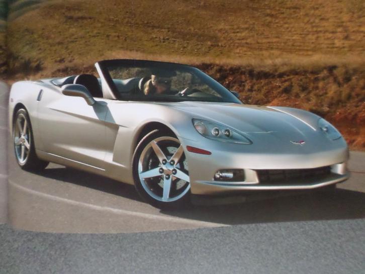 Chervolet Corvette C6 2005 Brochure, Boeken, Auto's | Folders en Tijdschriften, Zo goed als nieuw, Overige merken, Ophalen of Verzenden