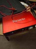 Focusrite Scarlett 2i2 Audio Interface, Ophalen of Verzenden, Zo goed als nieuw, Studiomicrofoon