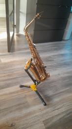 Yamaha Altsaxofoon met Koffer en Standaard, Muziek en Instrumenten, Ophalen of Verzenden, Gebruikt, Alt, Met koffer