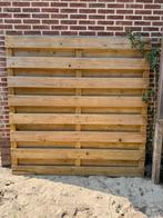 Schutting deel 180x180 + hardhouten paal 240, Ophalen, 1 tot 2 meter, Minder dan 3 meter, Zo goed als nieuw