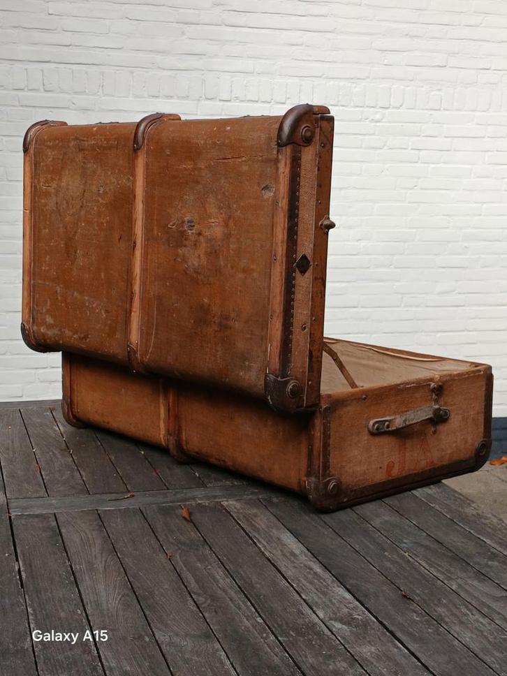 Antieke Hutkoffer Zumpolle Leipzig - Prachtstuk!, Antiek en Kunst, Antiek | Overige Antiek, Ophalen