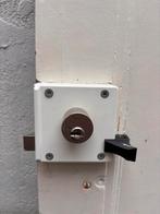 Oplegslot voordeur M&C Condor + cilinder SKG 3* opdekslot, Doe-het-zelf en Verbouw, Hang- en Sluitwerk, Ophalen of Verzenden, Zo goed als nieuw