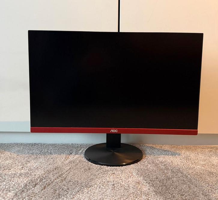 AOC Monitor., Computers en Software, Monitoren, Zo goed als nieuw, 101 t/m 150 Hz, DisplayPort, HDMI, VGA, Ingebouwde speakers