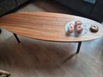 Scandinavische ovale salontafel - 1 jaar oud, Ophalen, Scandinavisch, 50 tot 100 cm, Zo goed als nieuw
