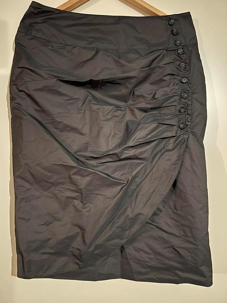 Windsor mooie kreukel rok/ maat 40, Kleding | Dames, Rokken, Zo goed als nieuw, Maat 38/40 (M), Bruin, Knielengte, Verzenden