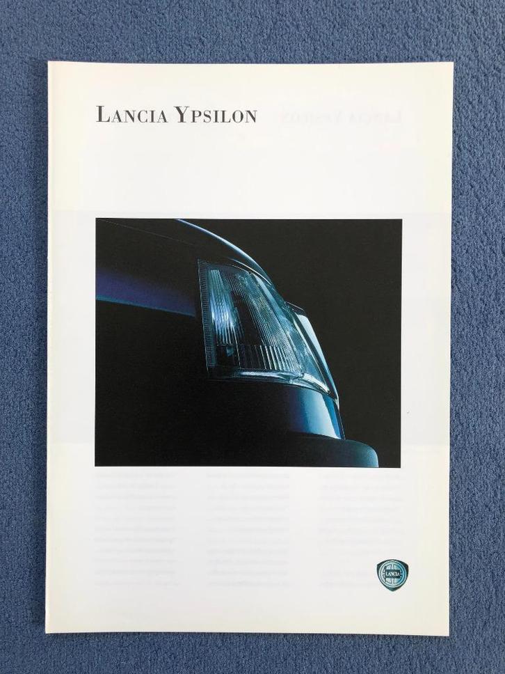 Lancia Ypsilon folder, Boeken, Auto's | Folders en Tijdschriften, Nieuw, Overige merken, Ophalen of Verzenden