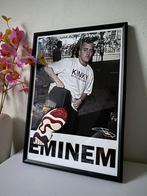 Eminem Ingelijste Poster - Iconische Rap Legende, Hip-Hop, Rechthoekig Staand, Met lijst, A4 of kleiner, Nieuw