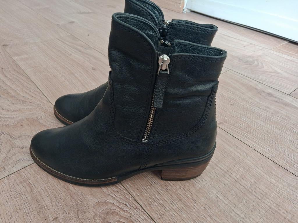 Wolky  Dames  Boots  Maat 37, Ophalen of Verzenden, Zo goed als nieuw, Zwart