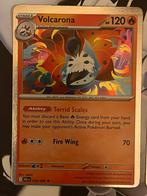 Misprint error kaart pokemon black en bolt volcarona, Ophalen of Verzenden, Zo goed als nieuw, Losse kaart