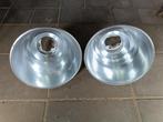 2x Aluminium lampenkap, Ophalen, Gebruikt, Overige kleuren, 25 tot 50 cm