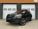 Skoda Kodiaq 2.0 TSI 4x4 Sportline 190PK Pano Virtual 360', Automaat, Gebruikt, 1984 cc, Zwart