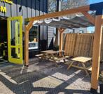 Pergola + schaduwdoek voor maar  €1150,- incl. alles! 3x3mtr, Tuin en Terras, Overkappingen, Ophalen, Nieuw, Veranda
