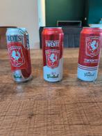 3 Grolsch fc Twente blikken., Ophalen of Verzenden