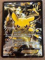 Pikachu ex 2016 promo kaart (grote kaart), Hobby en Vrije tijd, Verzamelkaartspellen | Pokémon, Ophalen of Verzenden, Zo goed als nieuw