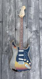 Stratocaster Relic SRV slagplaat, Ophalen of Verzenden, Gebruikt, Solid body, Overige merken